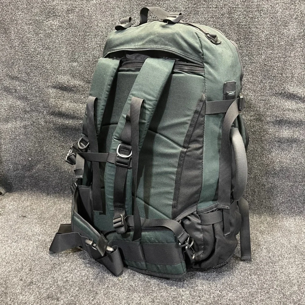 Eagle Creek Travel Gear‎ Vintage Large Green Cordura convertible Travel Backpack